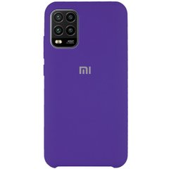 Чохол Silicone Cover (AAA) для Xiaomi Mi 10 Lite Бузковий