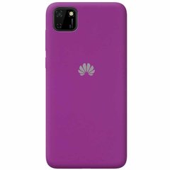 Чохол Silicone Cover Full Protective (AA) для Huawei Y5p (Фіолетовий / Grape)