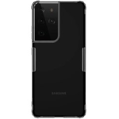 TPU чохол Nillkin Nature Series для Samsung Galaxy S21 Ultra (Сірий (прозорий))