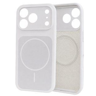 Чехол для iPhone 17 Pro / 18 Pro Dual Tone Silicone MagSafe Case &ndash; White