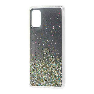 Чохол для Samsung Galaxy A41 (A415) Wave confetti чорний