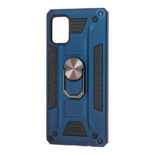 Чехол для Samsung Galaxy A51 (A515) Robot Ring синий