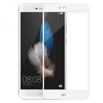 3D стекло для Huawei p8 lite 2017 Full Cover White