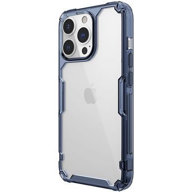 TPU чохол Nillkin Nature Pro Series для Apple iPhone 13 Pro (6.1"") Синій (прозорий)
