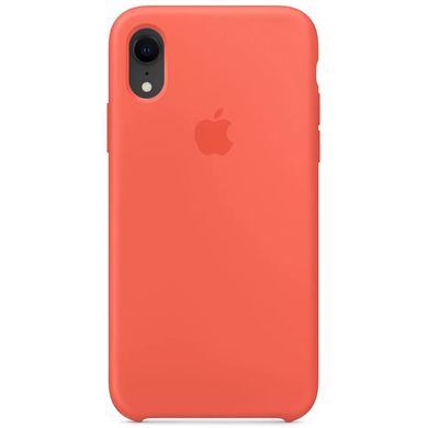 Чохол для Apple iPhone XR (6.1 "") Silicone Case Помаранчевий / Nectarine
