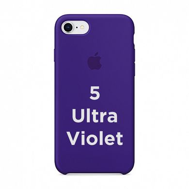 Чохол silicone case for iPhone 7/8 Ultra Violet / Фіолетовий