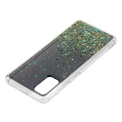 Чехол для Samsung Galaxy A41 (A415) Wave confetti черный