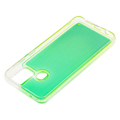 Чехол для Samsung Galaxy M31 (M315) "Neon песок" зеленый