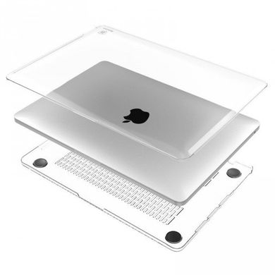 Чохол накладка Matte HardShell Case для Macbook Pro 16" Прозорий