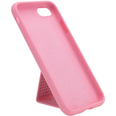 Чохол Silicone Case Hand Holder для Apple iPhone 7/8 / SE (2020) (4.7") (Рожевий / Pink)