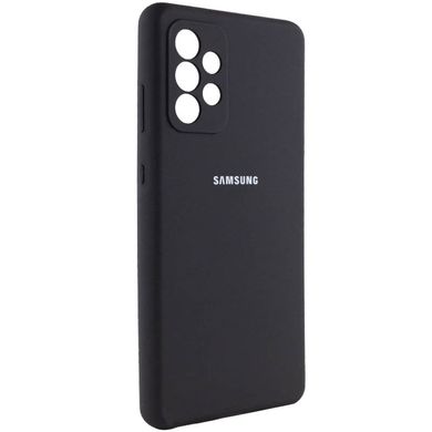 Чохол Silicone Cover Full Camera (AA) для Samsung Galaxy A52 4G / A52 5G / A52s (Чорний / Black)