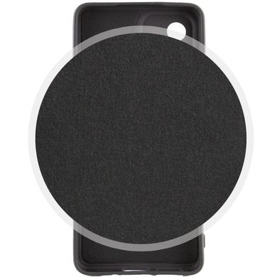 Чехол Silicone Cover Lakshmi Full Camera (A) для Xiaomi Poco M5 Черный / Black