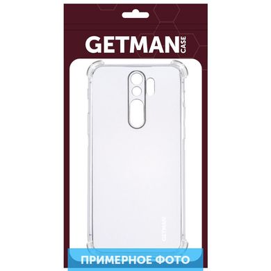 TPU чехол GETMAN Ease logo усиленные углы для Xiaomi Redmi 9A, Прозрачный