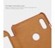 Чехол Nillkin Qin для Xiaomi Redmi Note 5 Pro / Note 5 с окном коричневый