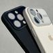 Чохол для iPhone 13 Pro Max Silicone case AUTO FOCUS + скло на камеру White