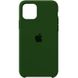 Чохол silicone case for iPhone 11 Dark Olive / темно - зелений
