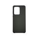 Чехол для Samsung Galaxy S20 Ultra (G988) Silky Soft Touch "черный"