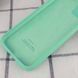 Чехол для Apple iPhone 11 Pro Silicone Full camera / закрытый низ + защита камеры (Зеленый / Spearmint)