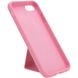 Чехол Silicone Case Hand Holder для Apple iPhone 7 / 8 / SE (2020) (4.7") (Розовый / Pink)