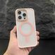 Протиударний чохол для iPhone 11 Nofelet MATT Case with MagSafe Pink Sand / Рожевий