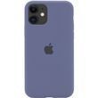 Чoхол для iPhone 11 Silicone Full midnight blue / синій / закритий низ