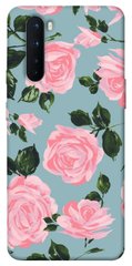 Чехол для OnePlus Nord PandaPrint Розовый принт цветы