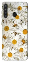 Чехол для Samsung Galaxy A21 PandaPrint Ромашки цветы