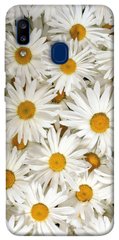 Чехол для Samsung Galaxy A20 / A30 PandaPrint Ромашки цветы