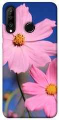 Чохол для Huawei P30 lite PandaPrint Рожева ромашка квіти