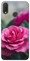 Чехол для Huawei P Smart+ 2019 PandaPrint Роза в саду цветы