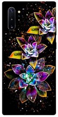 Чехол для Samsung Galaxy Note 10 Plus PandaPrint Цветы цветы