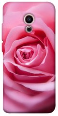 Чехол для Meizu Pro 6 PandaPrint Розовый бутон цветы