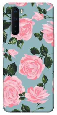 Чехол для OnePlus Nord PandaPrint Розовый принт цветы