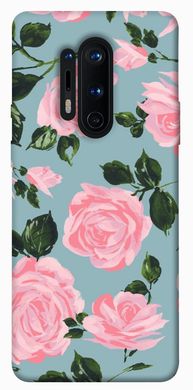 Чохол для OnePlus 8 Pro PandaPrint Рожевий принт квіти