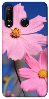 Чехол для Huawei P30 lite PandaPrint Розовая ромашка цветы