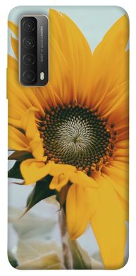 Чехол для Huawei P Smart (2021) PandaPrint Подсолнух цветы