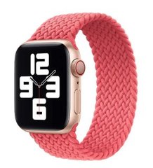 Ремінець Braided Solo Loop для Apple Watch 38/40/41 mm Pink