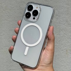 Чехол для iPhone 14 Pro Max Clear Case ультратонкий, не желтеет White
