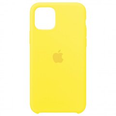 Чехол Apple silicone case for iPhone 11 Canary Yellow / желтый