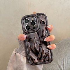 Чехол для iPhone 14 Pro Liquid Mirror Case Черный