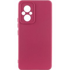 Чехол Silicone Cover Lakshmi Full Camera (A) для Xiaomi Poco M5 Бордовый / Marsala