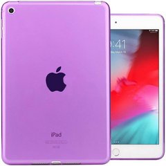 TPU чехол Epic Color Transparent для Apple iPad 10.2" (2019) / Apple iPad 10.2" (2020) (Фиолетовый)