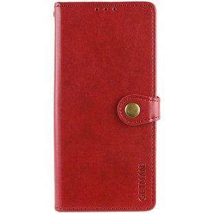 Шкіряний чохол книжка GETMAN Gallant (PU) для Samsung Galaxy S24 Червоний
