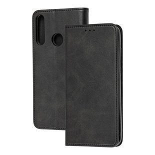 Чехол книжка для Huawei Y6p Black magnet черный