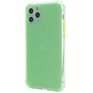 TPU чехол Сolor matte для Apple iPhone 11 Pro Max (6.5") (Салатовый)