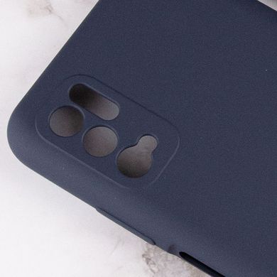 Чохол Silicone Cover Full Camera (AA) для Xiaomi Redmi Note 10 5G / Poco M3 Pro Темно-синій / Midnight blue