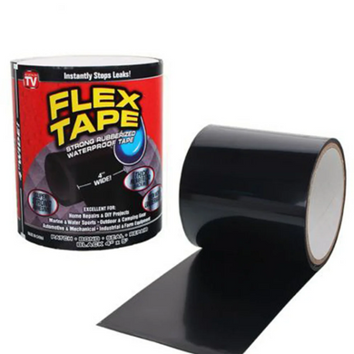 Водонепроникна ізоляційна стрічка Flex Tape Чорна