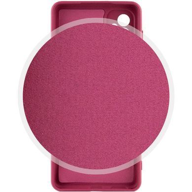 Чохол для Samsung Galaxy M23 5G / M13 4G Silicone Full camera закритий низ + захист камери Бордовий / Marsala