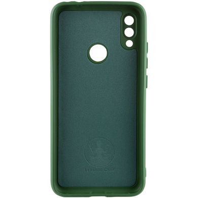 Чохол для Xiaomi Redmi Note 7 / Note 7 Pro / Note 7s Silicone Full camera закритий низ + захист камери Зелений / Dark green