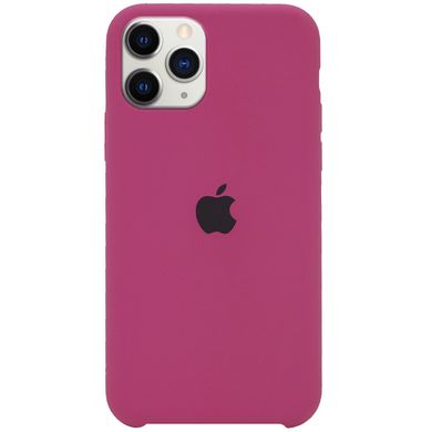 Чехол Silicone Case (AA) для iPhone 11 Pro (5.8") (Малиновый / Dragon Fruit)
